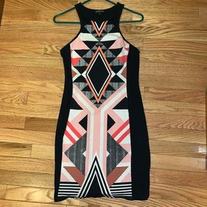 Express tribal print dress